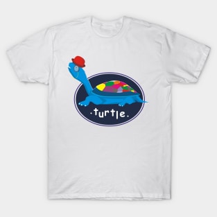 turtle has a shell colors and likes to bring a hat and sunglasses T-Shirt